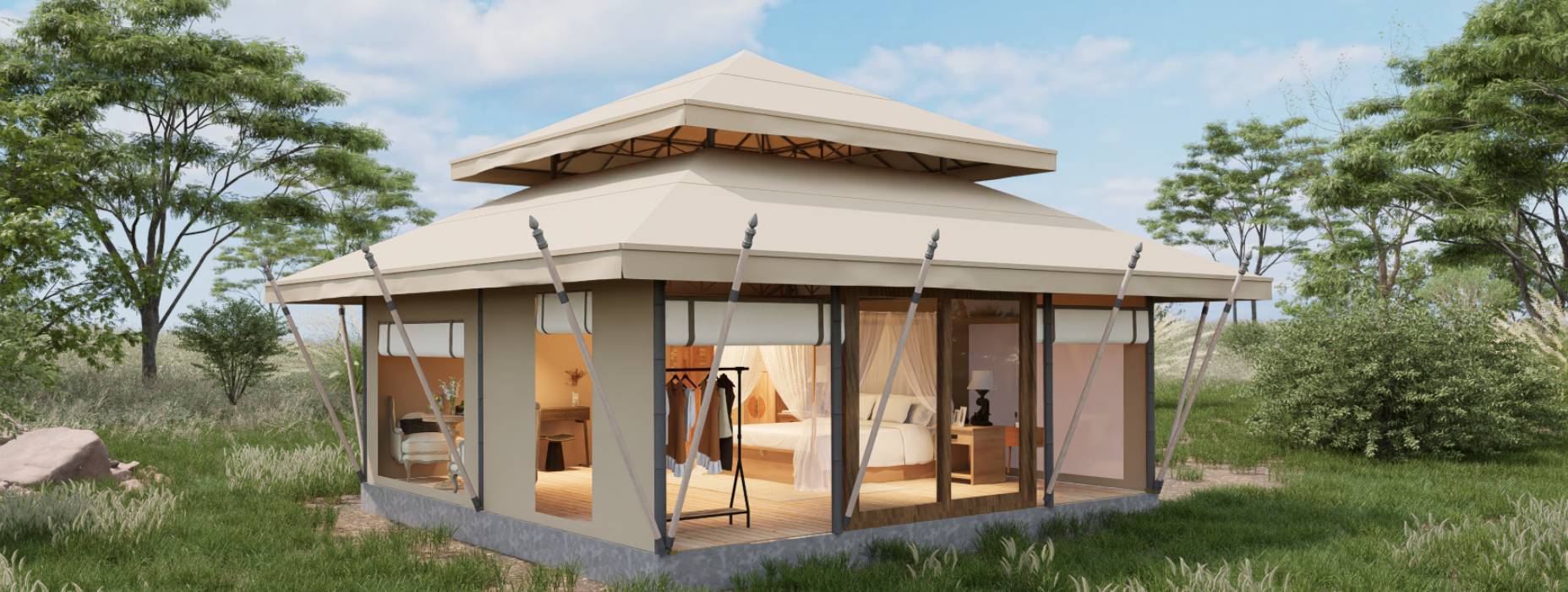 环翠区户外野奢帐篷